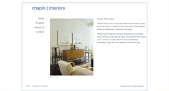 Desktop Screenshot of chapininteriors.com