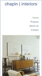 Mobile Screenshot of chapininteriors.com